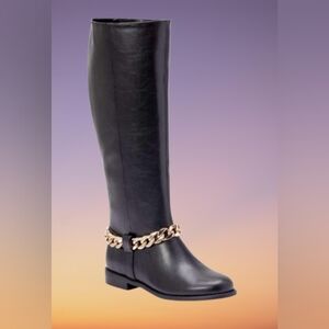 New JF Wide Calf Boots Size 8